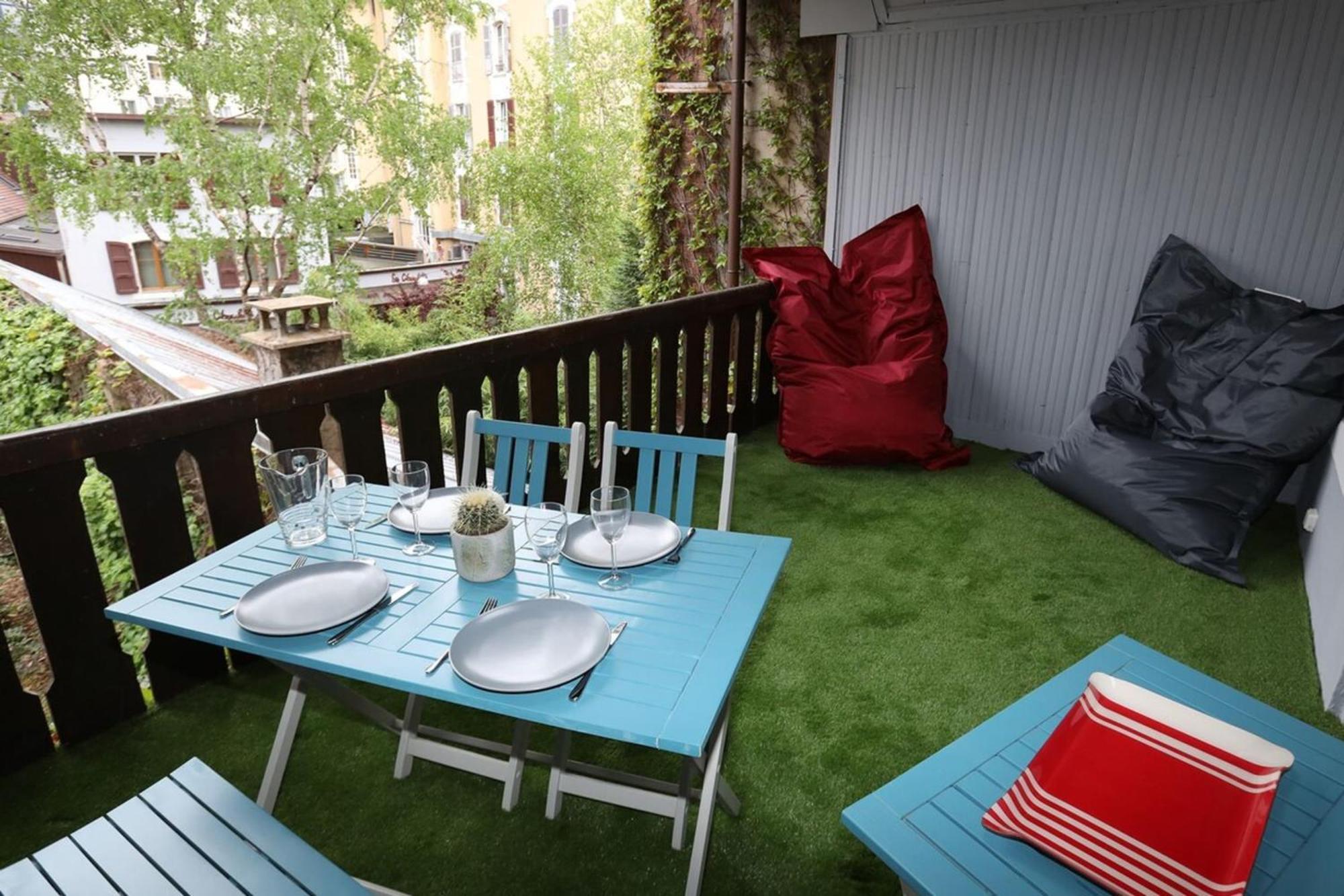 55 M2 Apart With Big Terrace In Annecy Downtown Zewnętrze zdjęcie